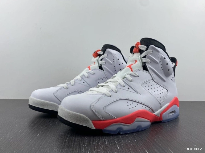 384664-123 White Infrared Jordan (2014) Retro 6 0708